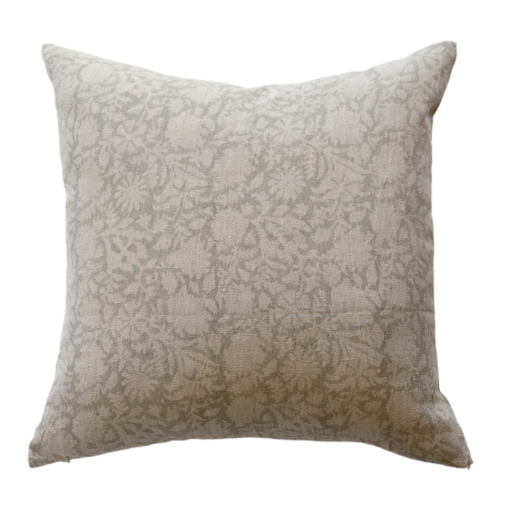 Laurel Floral Pillow Cover