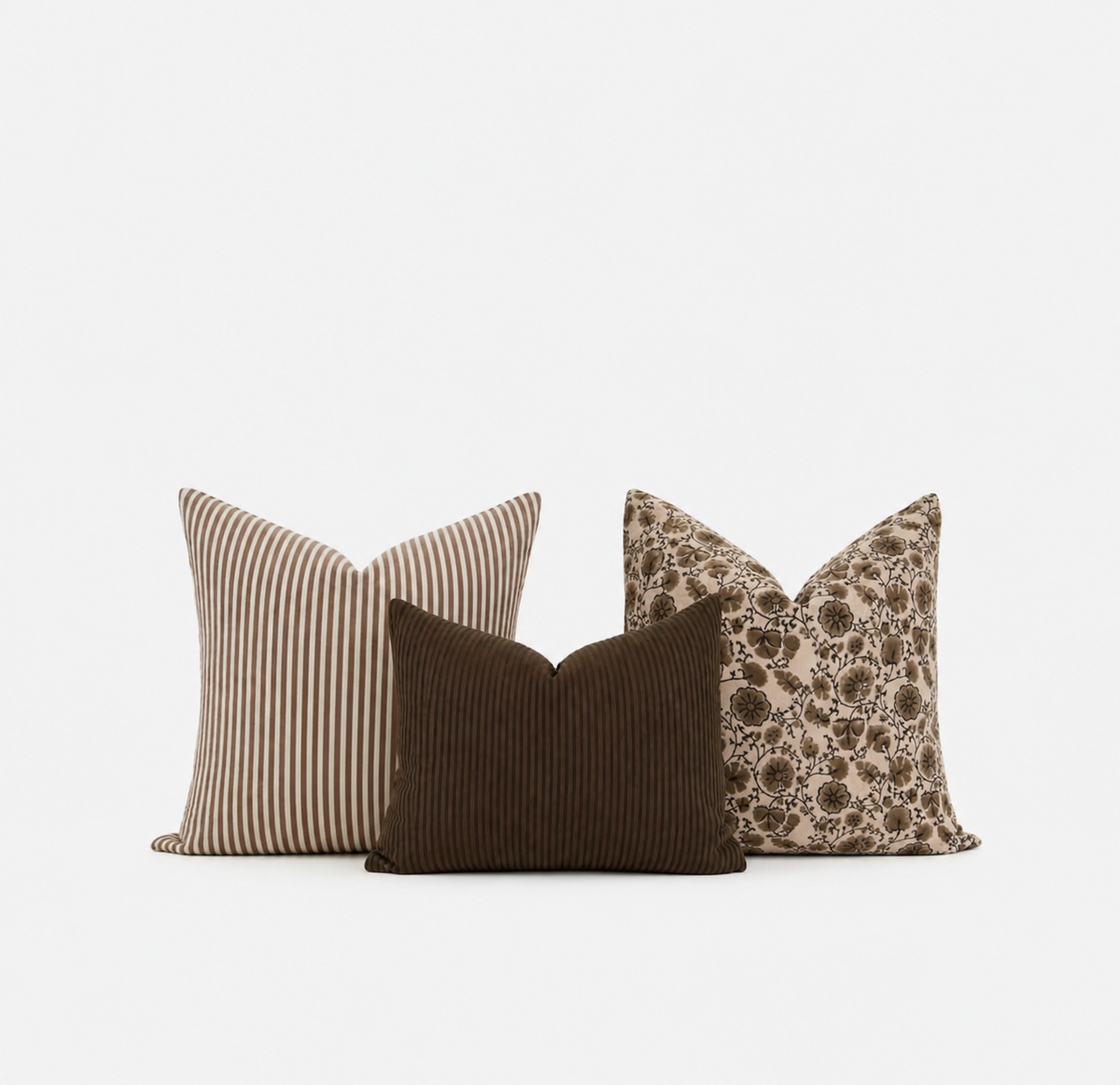 Clay Stripe Pillow Cover