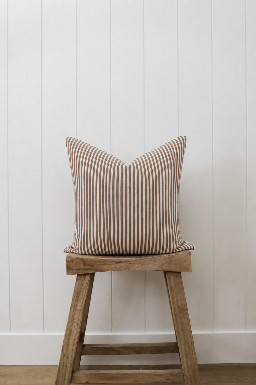 Clay Stripe Pillow Cover