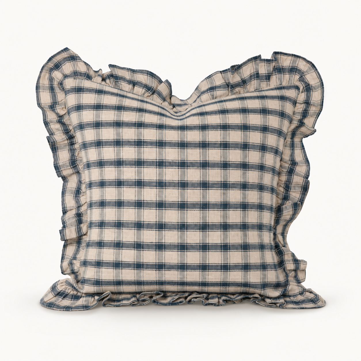 Opal Ruffle Pillow Cover