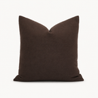 Mushroom Linen Pillow Cover