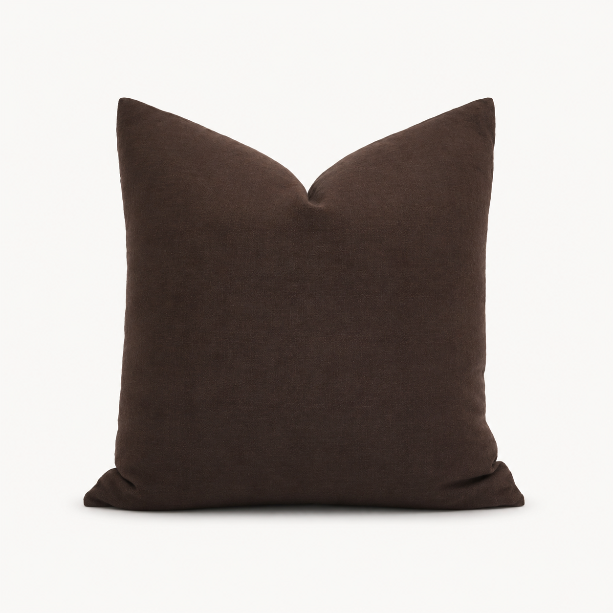 Mushroom Linen Pillow Cover