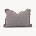Finn Gingham Ruffle Pillow Cover