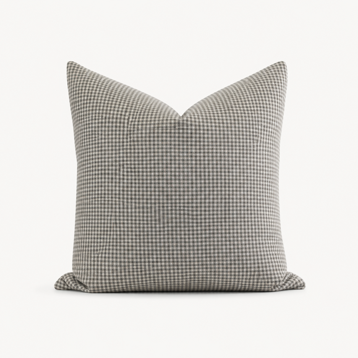 Gingham Green Pillow Cover