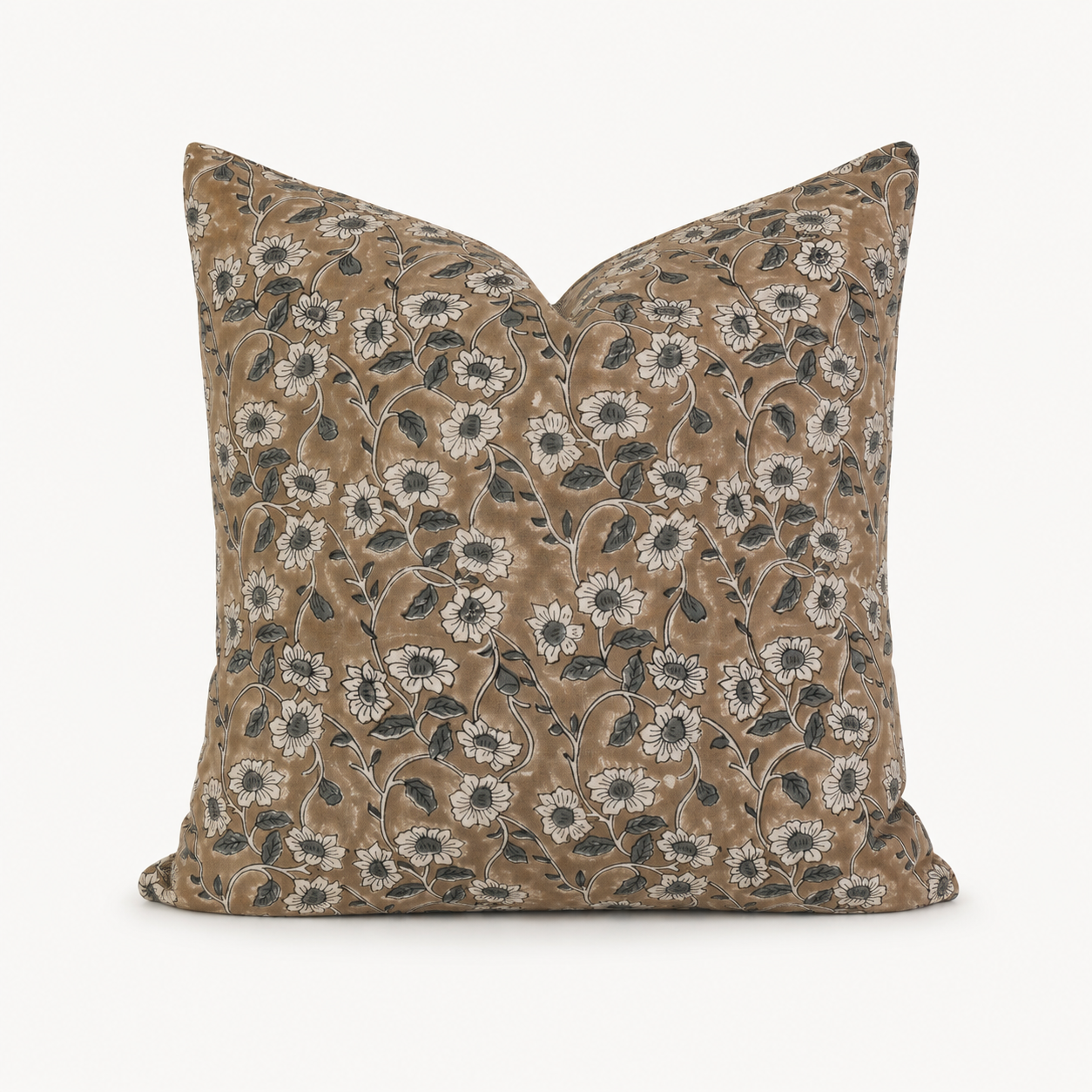 Poppy Floral Pillow Cover