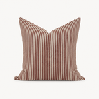Clay Stripe Pillow Cover