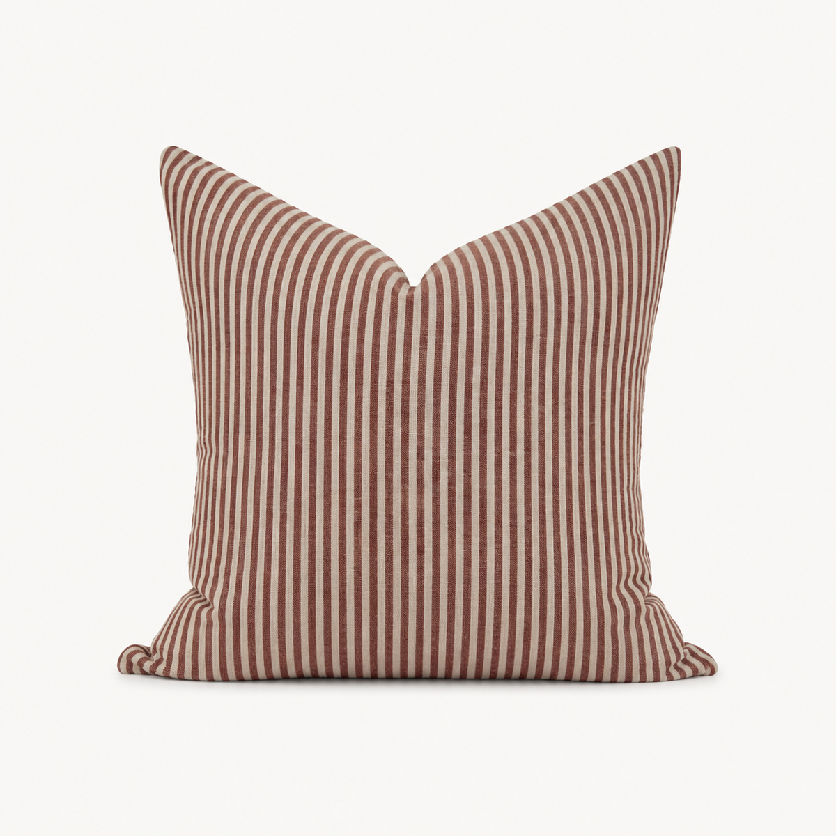 Clay Stripe Pillow Cover