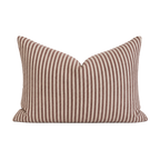 Clay Stripe Pillow Cover