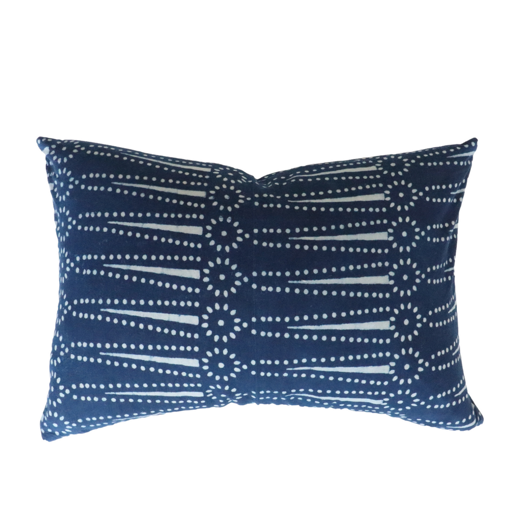Indie Blue Pillow Cover