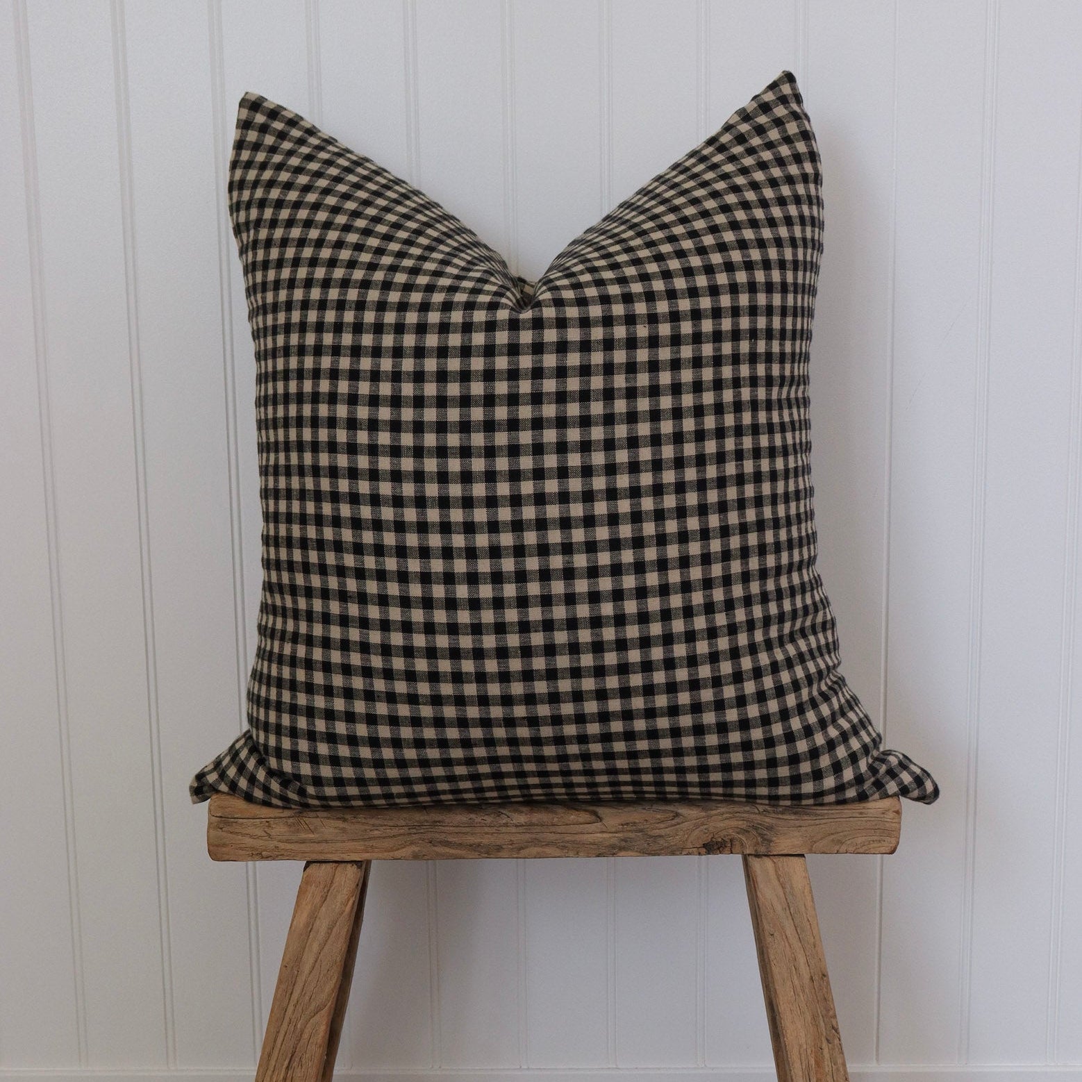 Jett Gingham Pillow Cover