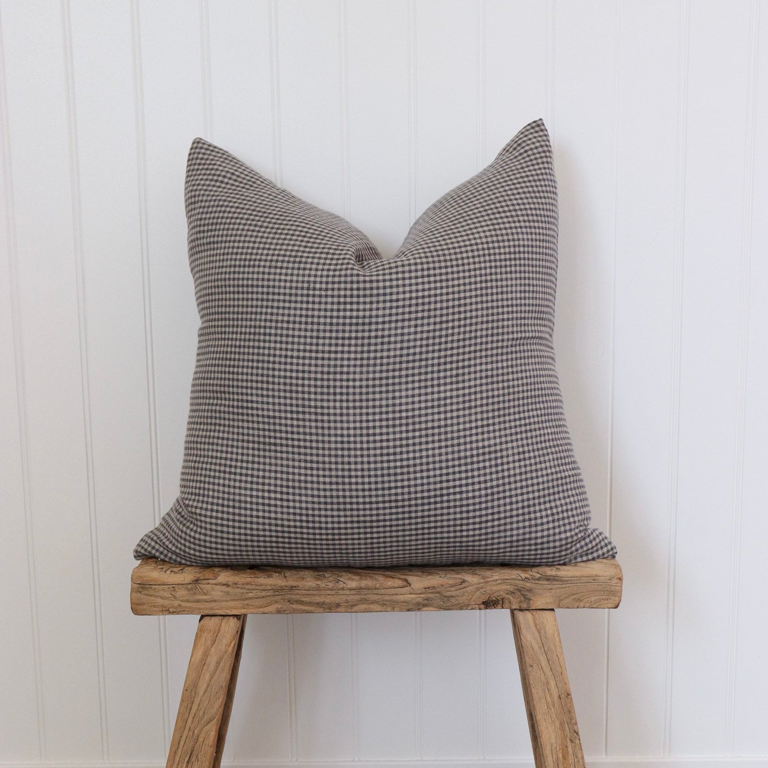 Finn Gingham Pillow Cover
