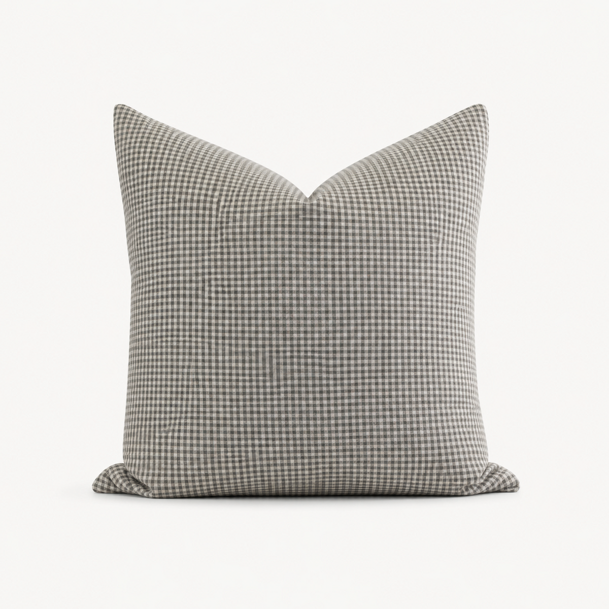 Gingham Green Pillow Cover