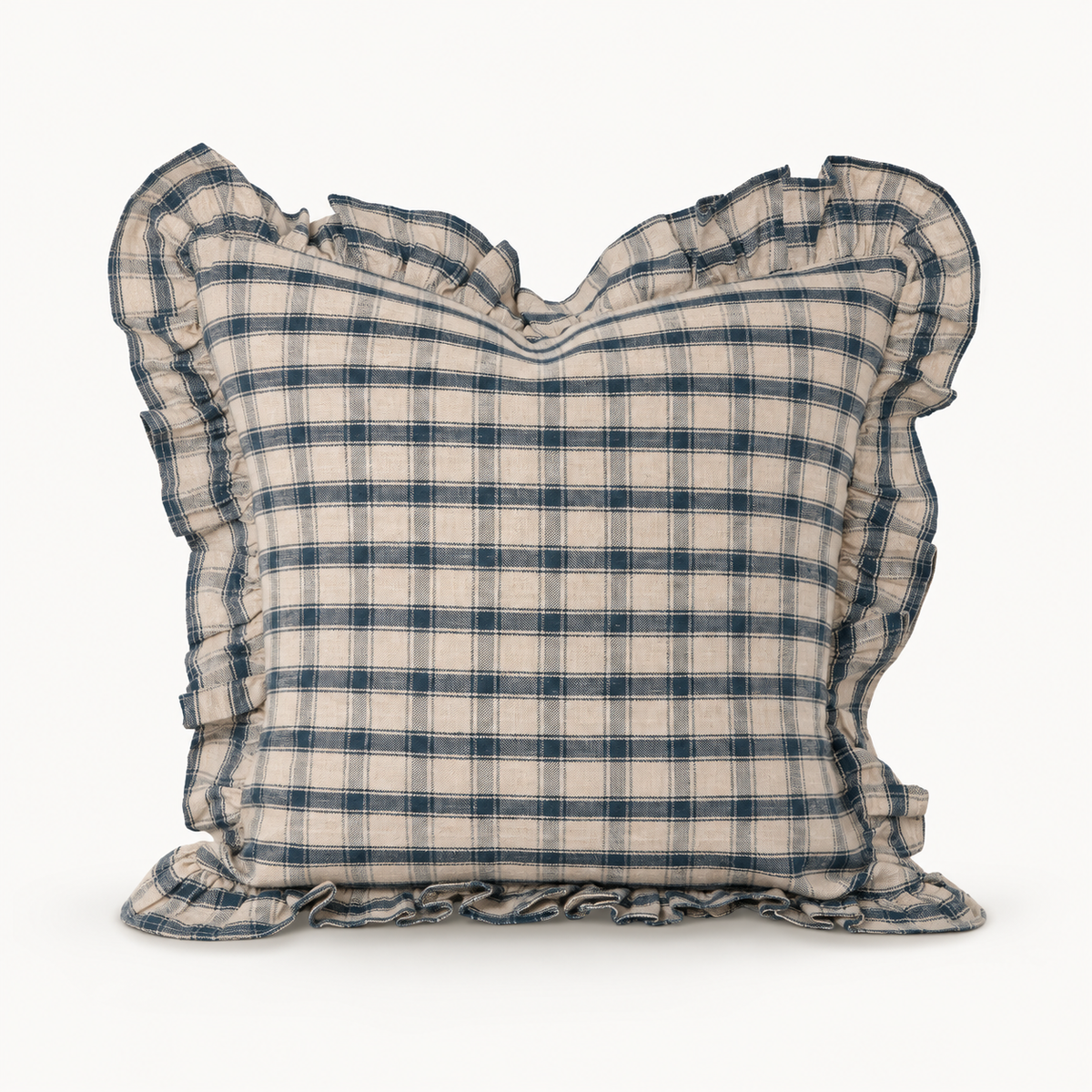 Opal Ruffle Pillow Cover
