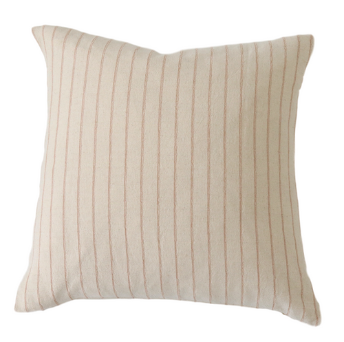 **DISCONTINUED**Charles Tan Stripe Pillow Cover