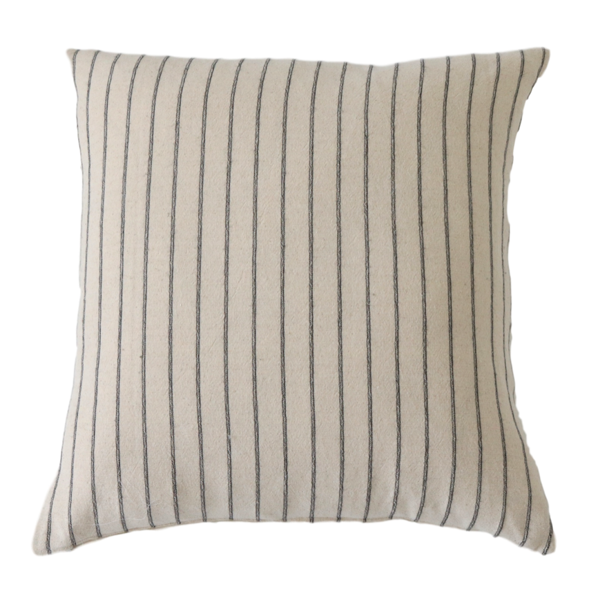 Charles Black Stripe Pillow Cover Danielle Oakey Shop
