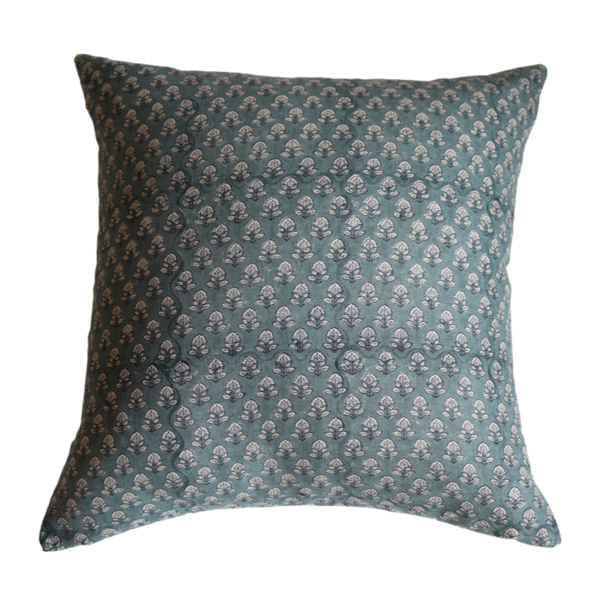 Juni Blue Pillow Cover