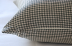 Gingham Green Pillow Cover
